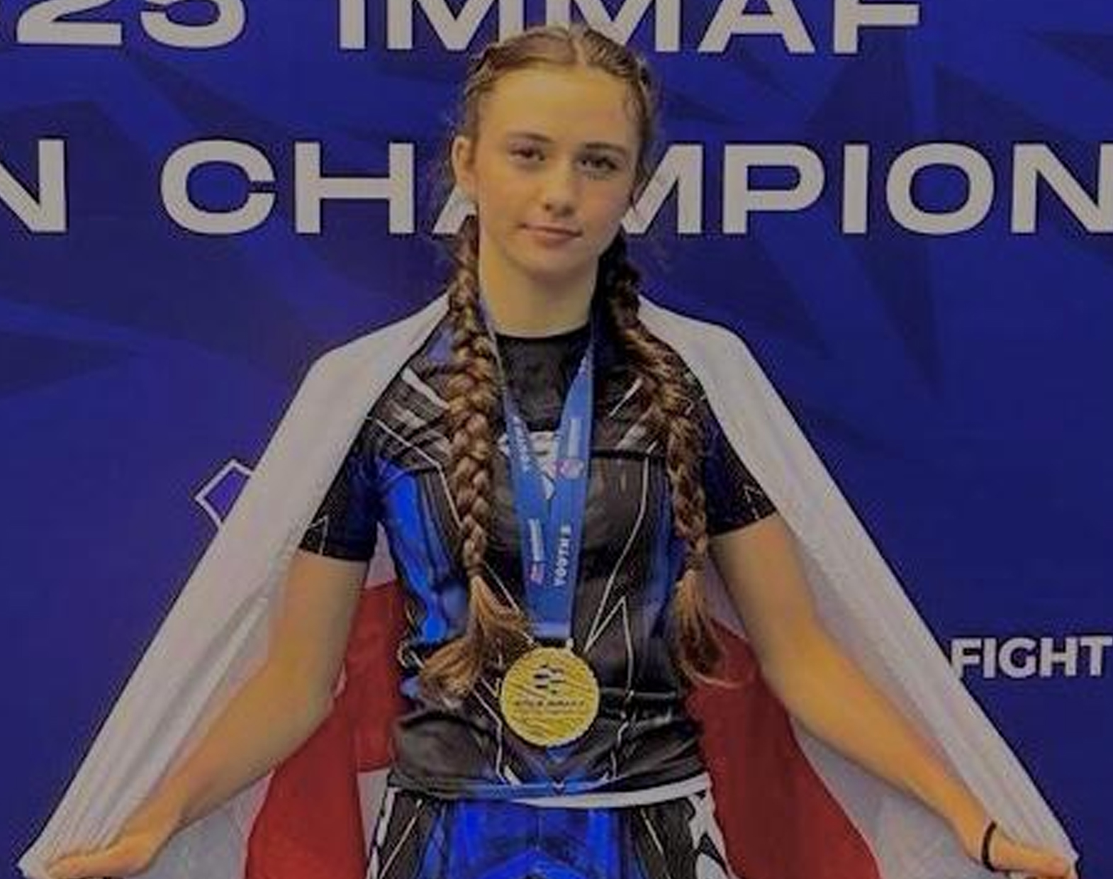 Bella Adams - IMMAF Gold Medal